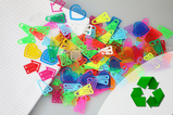 Laurel Klammern - der genutzte Kunststoff ist vollständig recycelbar