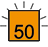 50 - Fluorescent colour Orange