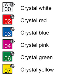 Laurel Klammern - Crystal colours